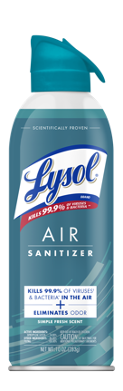 LYSOL Air Sanitizer  Simple Fresh